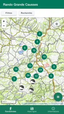 Rando Grands Causses android App screenshot 4