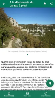 Rando Grands Causses android App screenshot 6